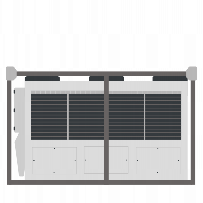 Immagine Mobile Roof-Top Klimaanlage
